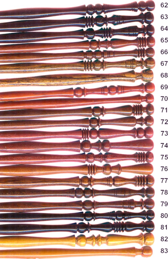 J hooks #'s 62 to 83 of 83 total