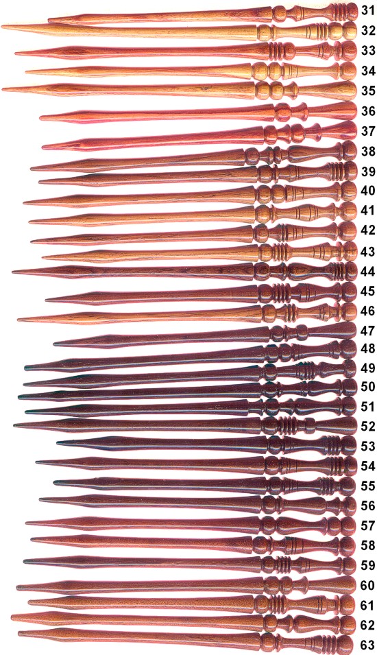 another 33 of 96 single hairsticks for sale